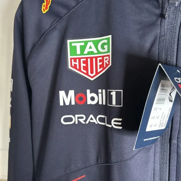 Red Bull Racing F1 2023 Team Soft Shell Jacket L- NEW! - Picture 4 of 9